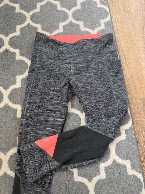 Lululemon Pace Rival Crop 22”- Size 6 - Picture 3 of 5